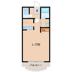 イストワール岩渕Ⅴの物件間取画像